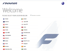 Tablet Screenshot of finnair.com